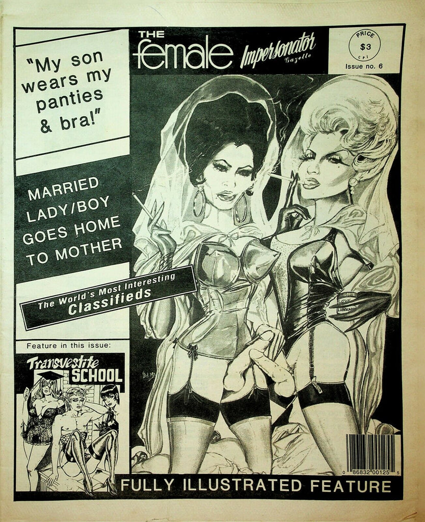 The Female Impersonator Newspaper Transvestite School #6 030320lm-ep