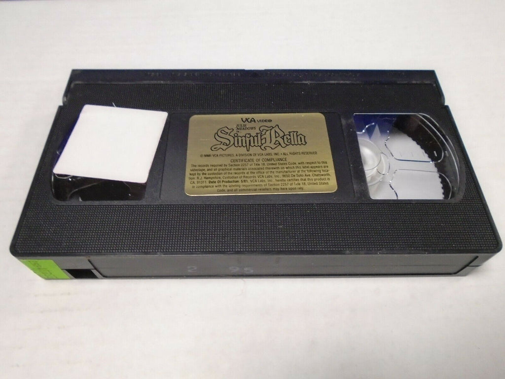 Sinful Rella Julie Meadows VCA Video 2001 Adult VHS 040419AMP3