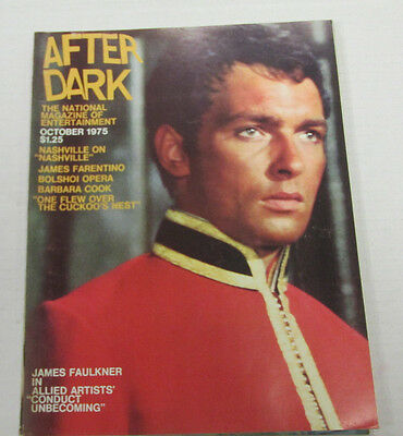After Dark Adult Magazine James Faulkner October 1975 vg 101814lm-ep