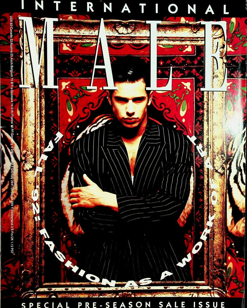 International Male Catalog Fashion As A Work Of Art Fall 1992 050420lm-ep