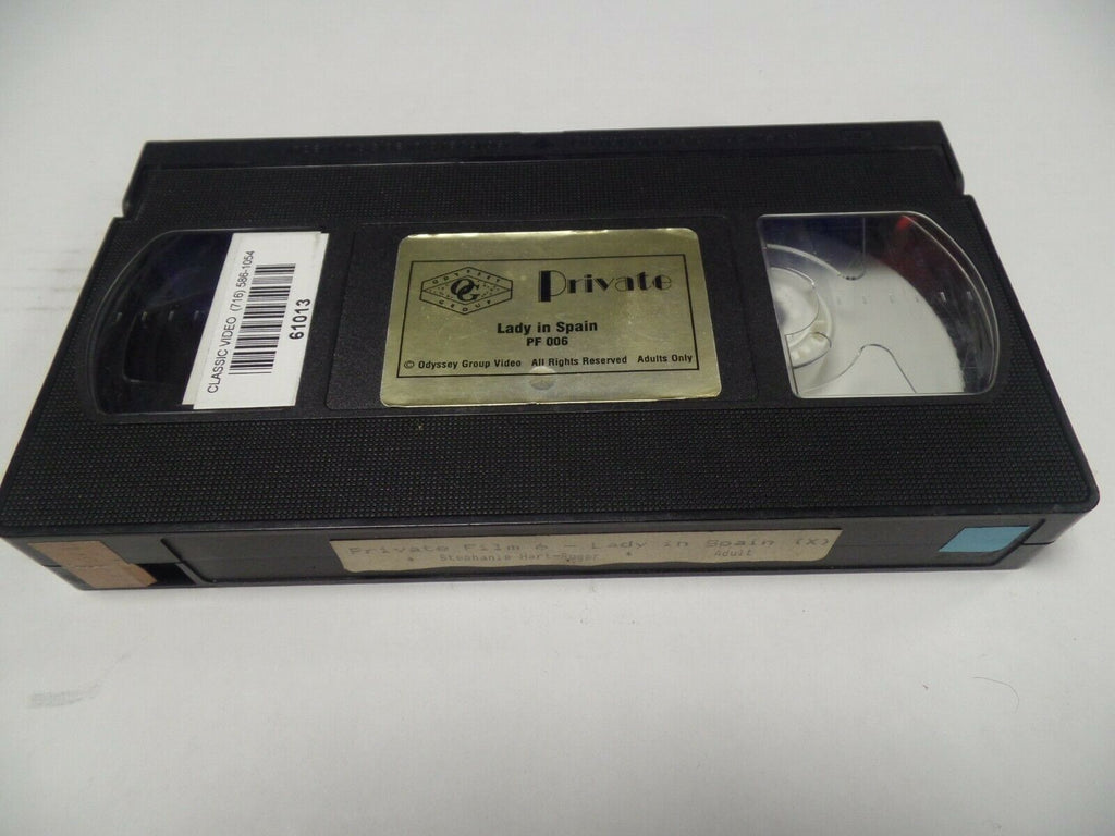 Private Film Lady in Spain Stephanie Hart-Roger Adult VHS 030119AMP