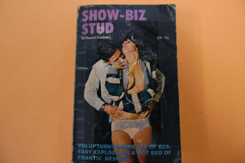 Show-Biz Stud Adult Novel by Donald Franklin 1965 103116lm-ep