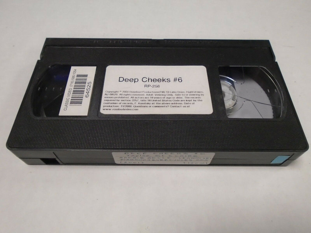 Deep Cheeks #6 Taylor St Claire Barbie Belle 2001 120mins Adult VHS 032519AMP2