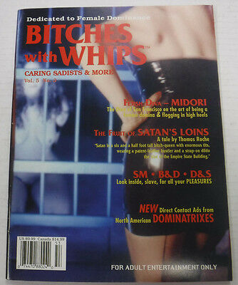 Bitches With Whips Adult Magazine Fetish Diva Midori vol.5 #3 1995 081915lm-ep