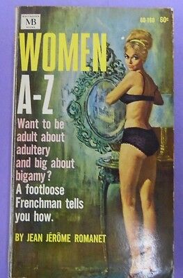 Women A-Z Adult Novel by Jean Jerome Romanet 1964 030213lm-epa