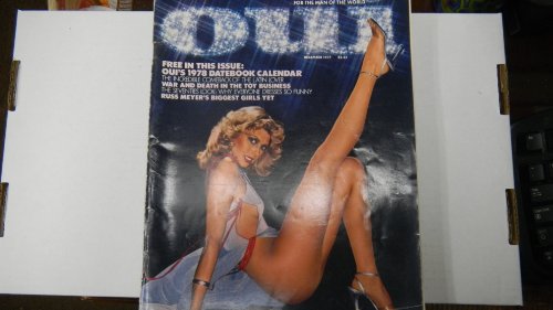 Oui Busty Adult Magazine December 1977 Incredible Comeback of the Latin Lover