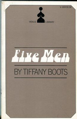 Five Men Adult Novel by Tiffany Boots 1969 Grove Press 042514lm-epa