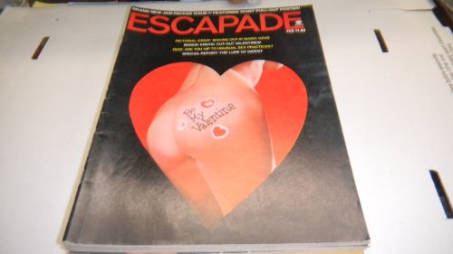 Escapade Classic Mens Magazine "Erotic Cut-out Valentines" February 1972