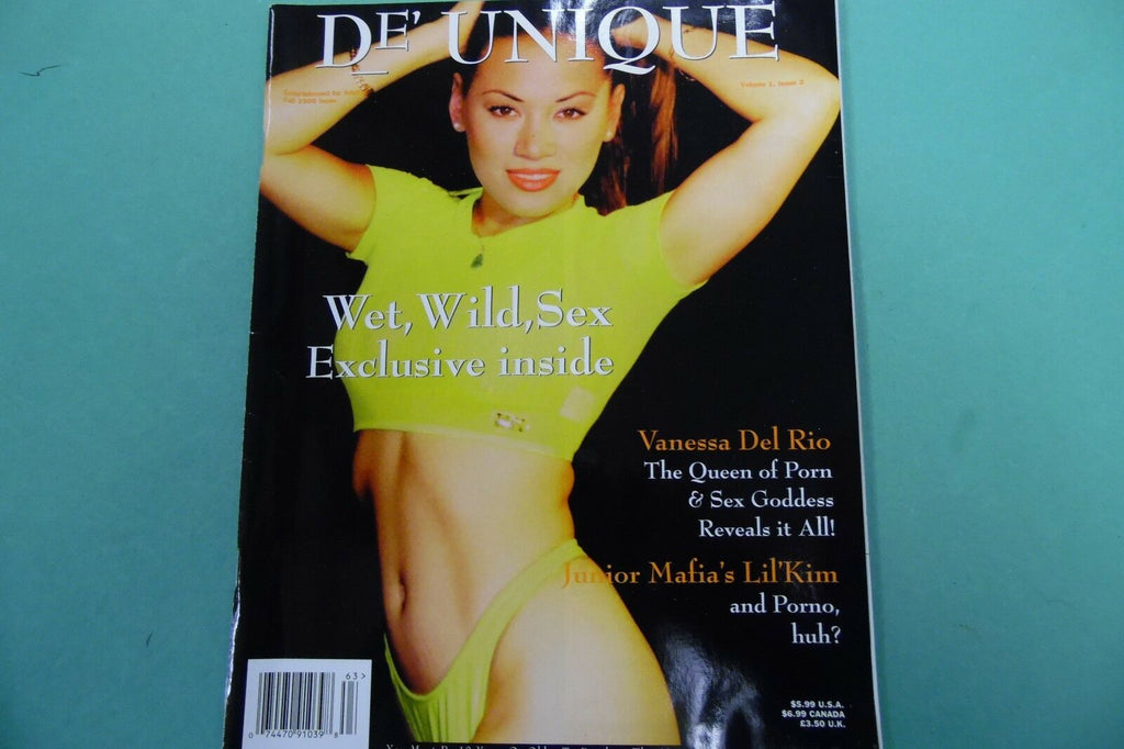 De' Unique Magazine Vanessa Del Rio vol.1 #2 Fall 1996 102816lm-ep2