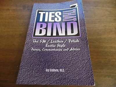 Ties that Bind Guy Baldwin 1993 240pgs Erotic Novel 121215amp