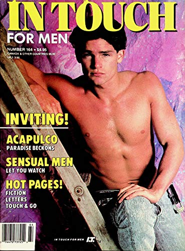 In Touch Gay Magazine Cover Guy Brian Madsen #164 1990