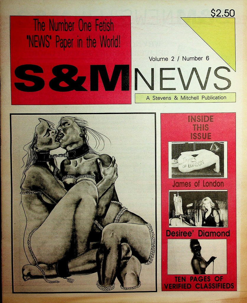 S & M News Newspaper James Of London vol.2 #6 1993 030320lm-ep