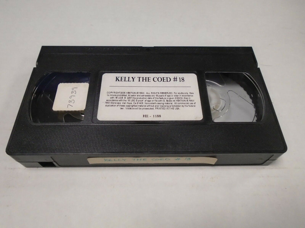 Kelly the COED #18 Allysin Chaynes Audrey Hollander 2005 Adult VHS 032519AMP3