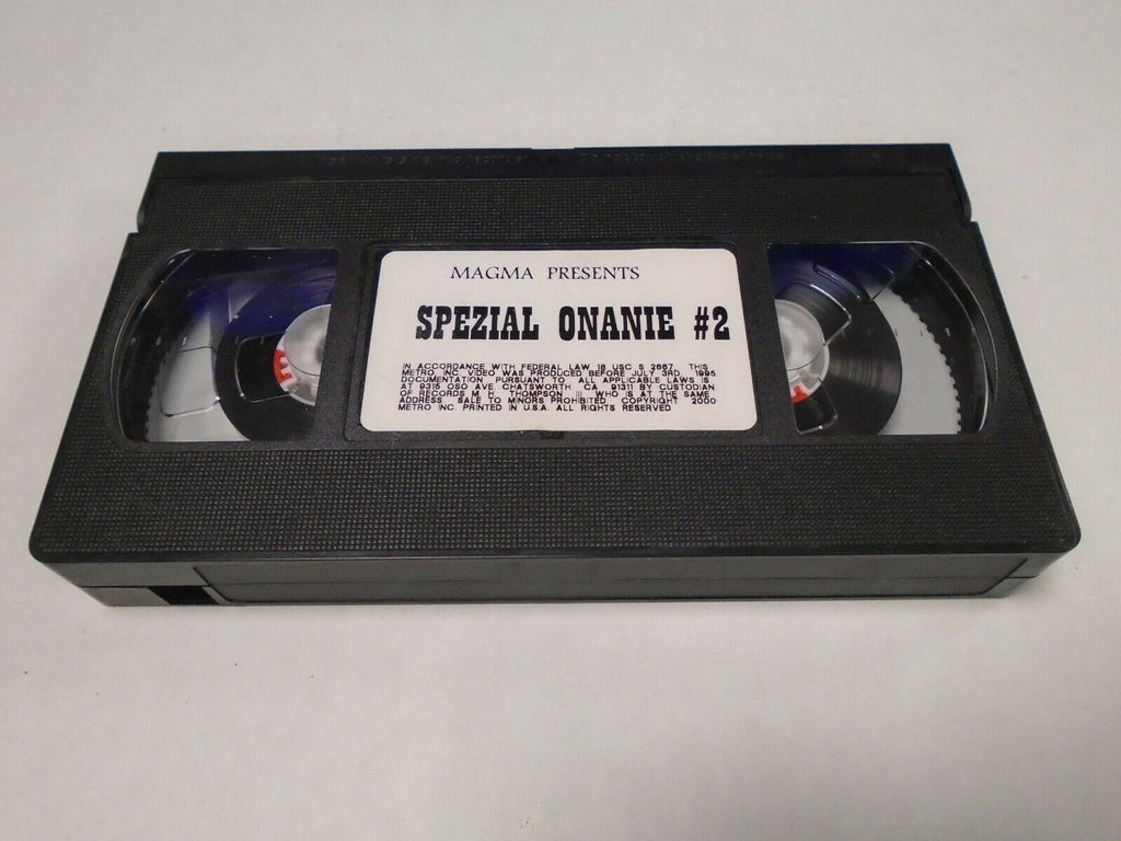 Spezial Onanie #2 Magma 2000 Adult VHS 032219AMP3