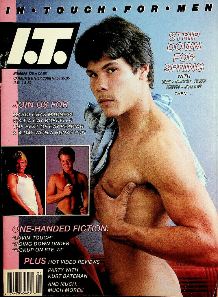 In Touch Gay Magazine Cover Guy Christopher #125 April 1987 120620lm-ep2