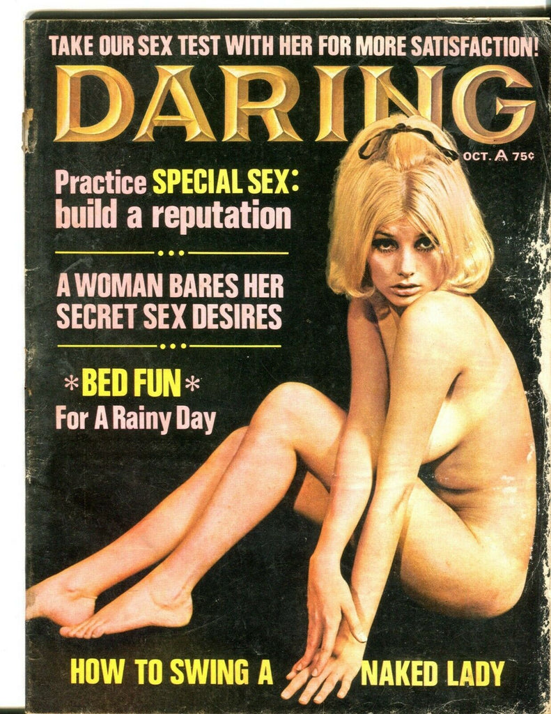 Daring Magazine A Woman's Secret Desire October 1970 080519lm-ep