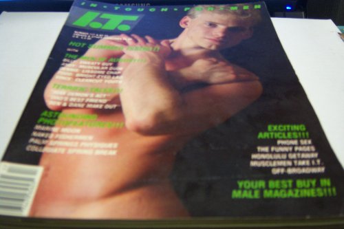 In Touch for Men Gay Adult Magazine "The Men of August! Billy: Sweaty Guy" #117 August 1986