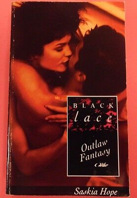 Black Lace Outlaw Fantasy Novel by Saskia Hope 1994 073113lm-epa