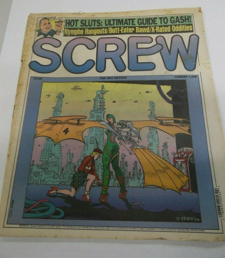 Screw Newspaper Hot Sluts: Guide To Gash #1449 April 28,1997 122119lm-ep2