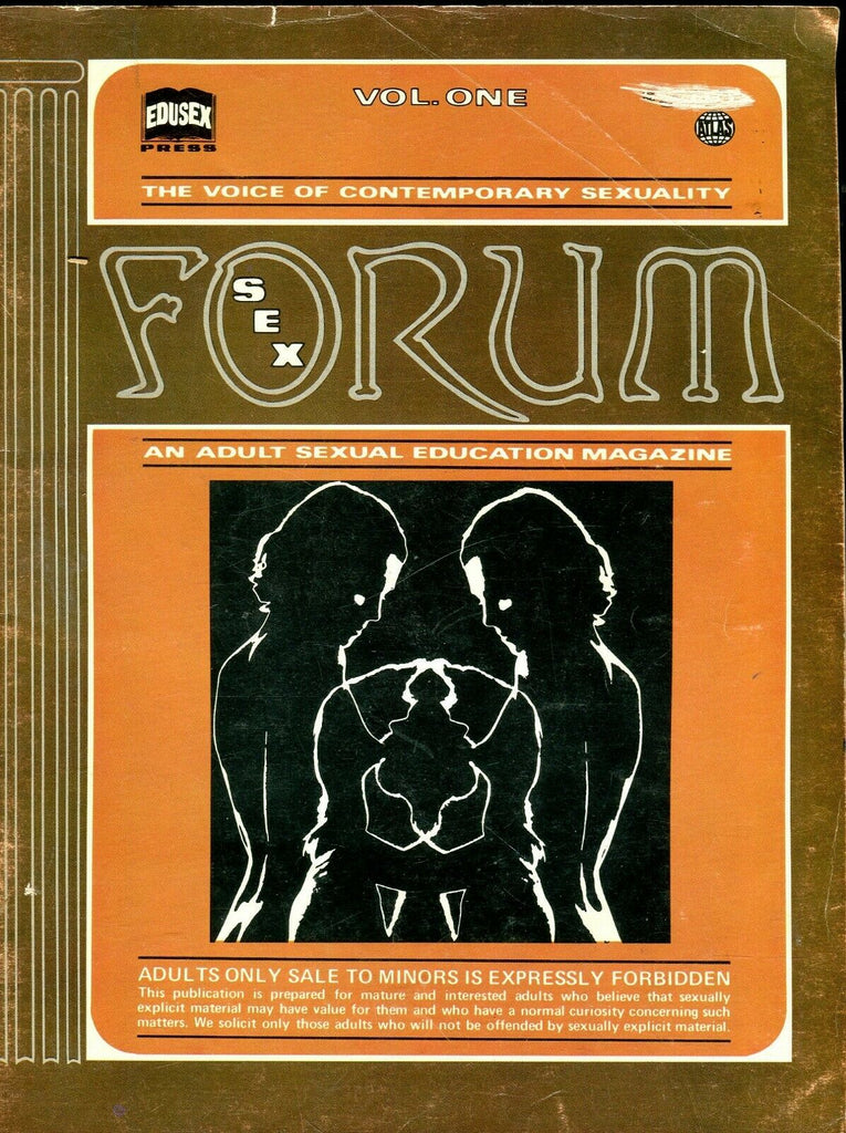 Sex Forum Magazine Voice Of Contemporary Sexuality vol.1 1972 071519lm-ep
