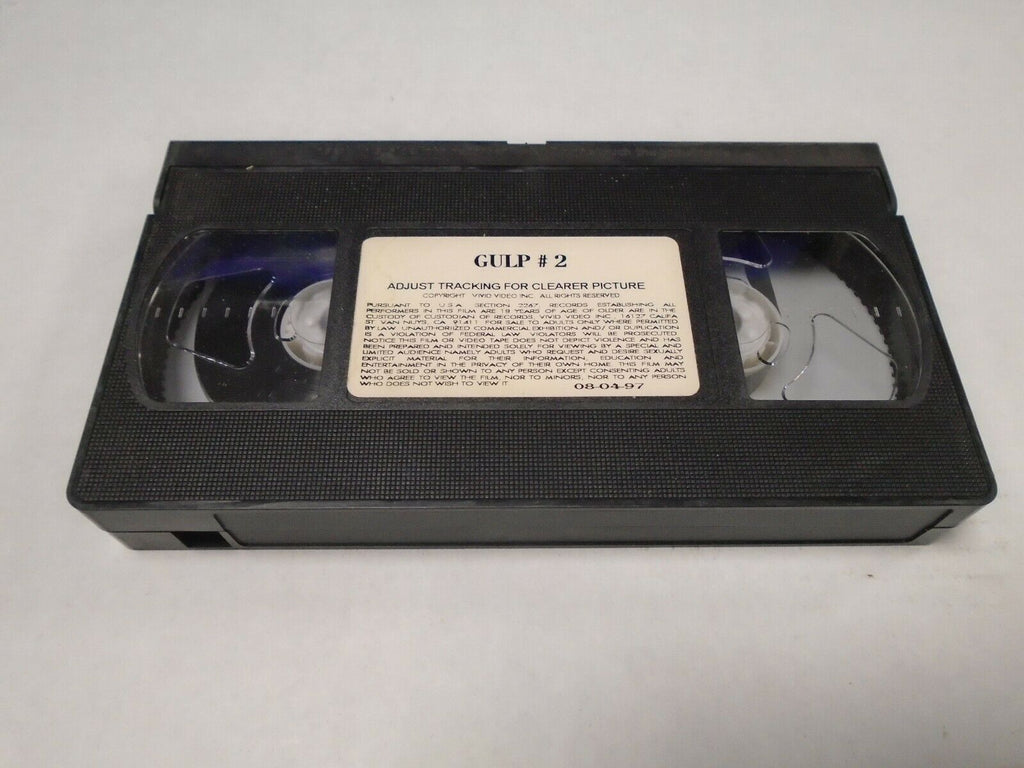 Gulp #2 1997 Vivid Video Adult VHS 041519AMP2