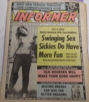 Informer Adult Newspaper Swinging Sex Sickies February 23, 1975 011213lm-epa