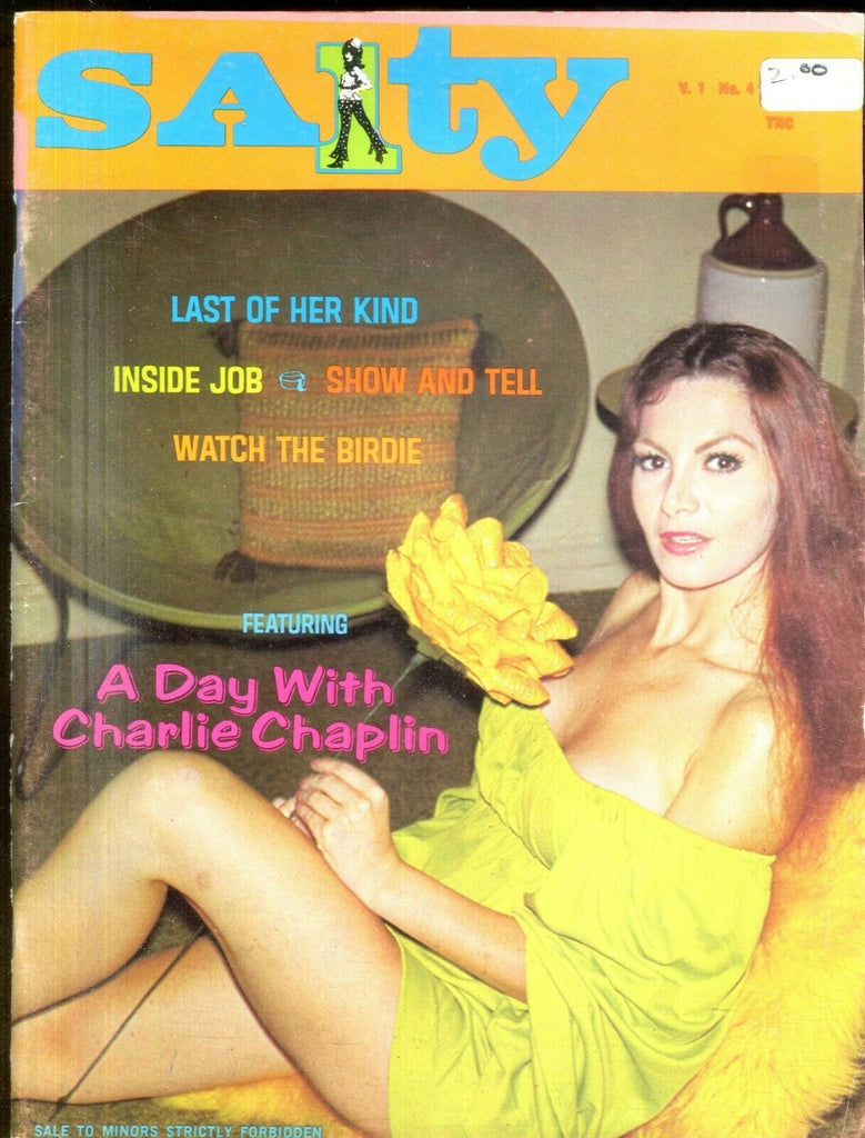 Unbranded Salty Magazine A Day With Charlie Chaplin vol.1 #4 1968 030619lm-ep