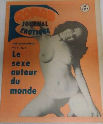 Roman Journal Erotique Adult French Newspaper vol.2 #8 052518lm-ep2