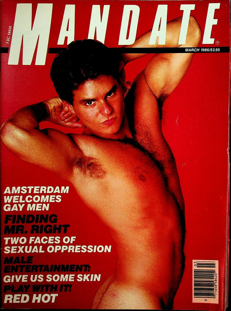 Mandate Gay Magazine Finding Mr. Right March 1986 022820lm-ep2