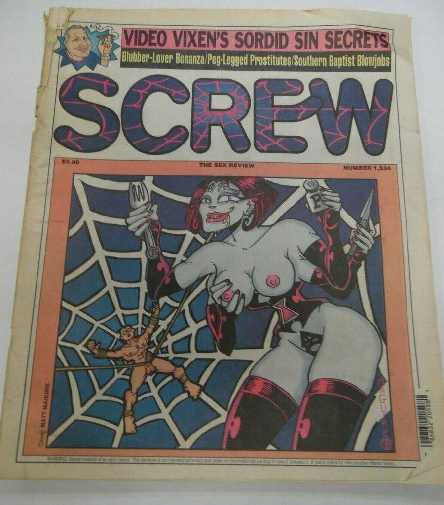 Screw Newspaper Sordid Sin Secrets #1534 July 27, 1998 121219lm-ep