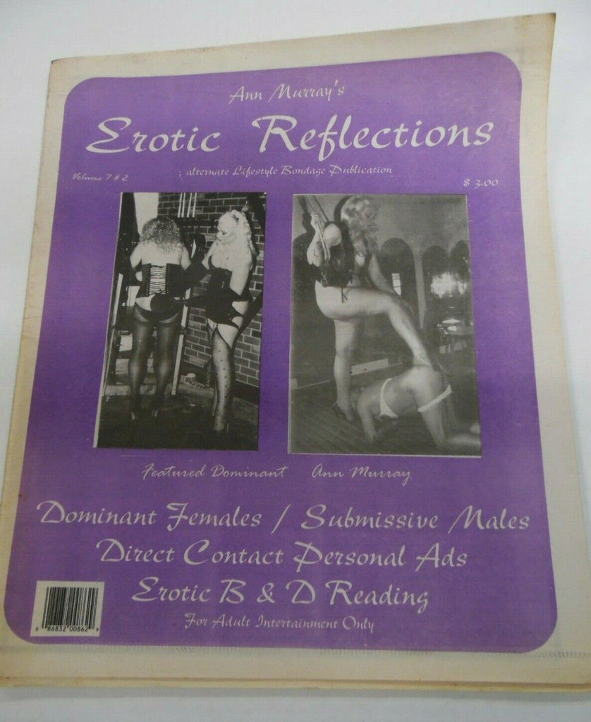 Erotic Reflections Newspaper Dominant Ann Murray vol.7 #2 1989 122119lm-ep2