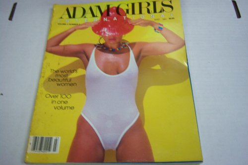 Adam Girls International Busty Adult Magazine "The World's Most Beautiful Women" Vol.2 #3 1988