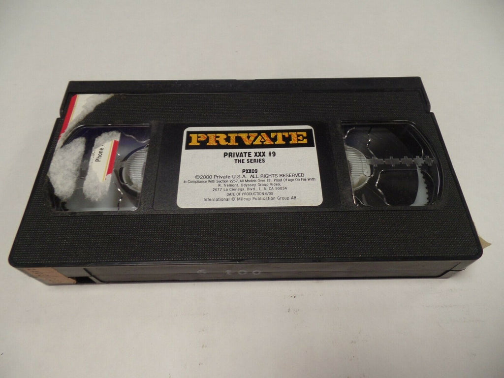Private XXX #9 The Series 2000 Adult VHS 051519AMP2