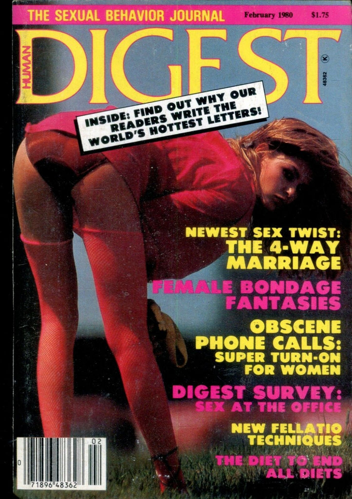 Human Digest Female Bondage Fantasies February 1980 020619lm-ep