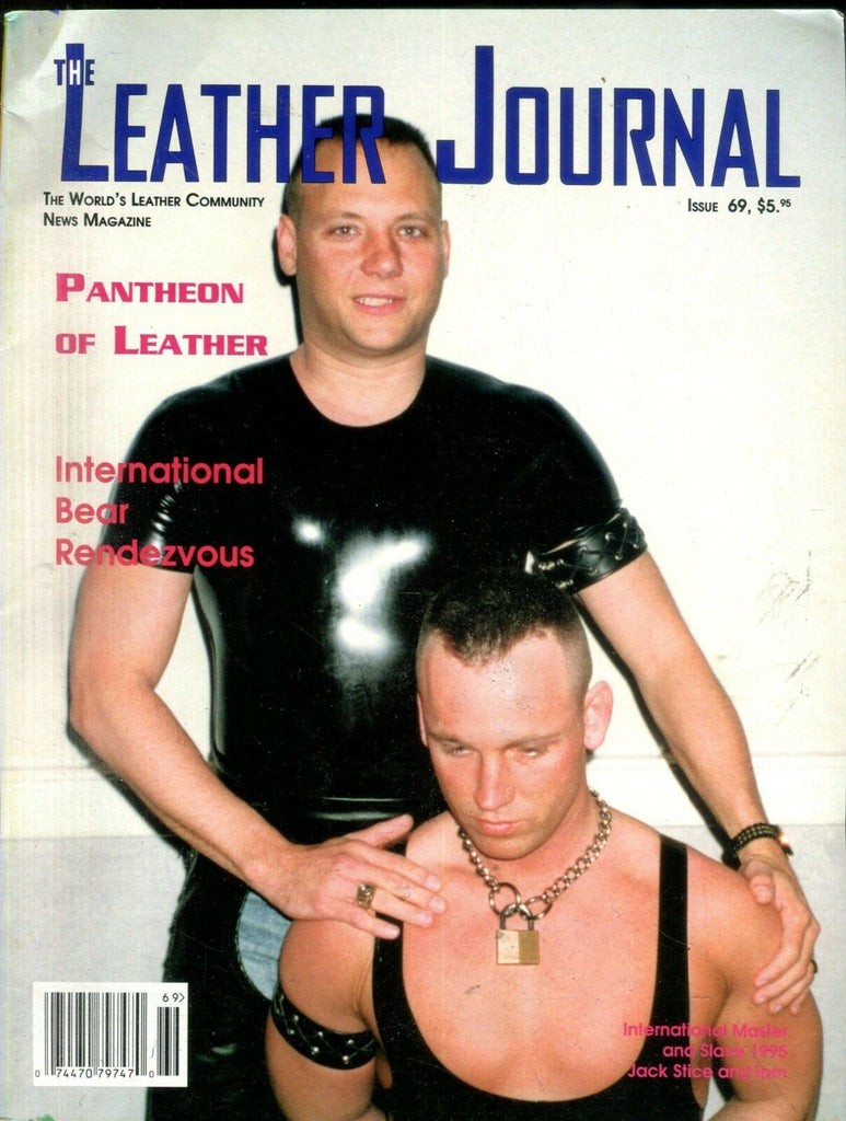 The Leather Journal Gay Magazine Jack Stice #69 1995 112618lm-ep