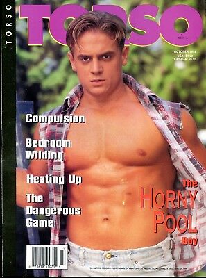 Torso Gay Magazine The Horny Pool Guy October 1994 112917lm-ep