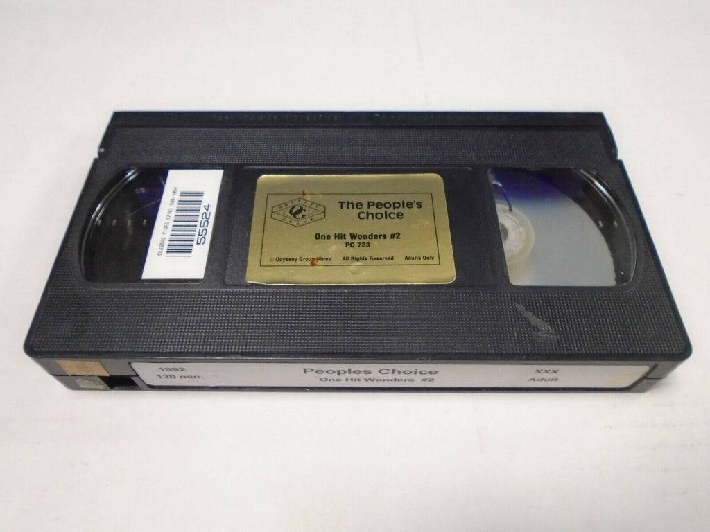People's Choice One Hit Wonders #2 1992 120mins Adult VHS 022619AMP2