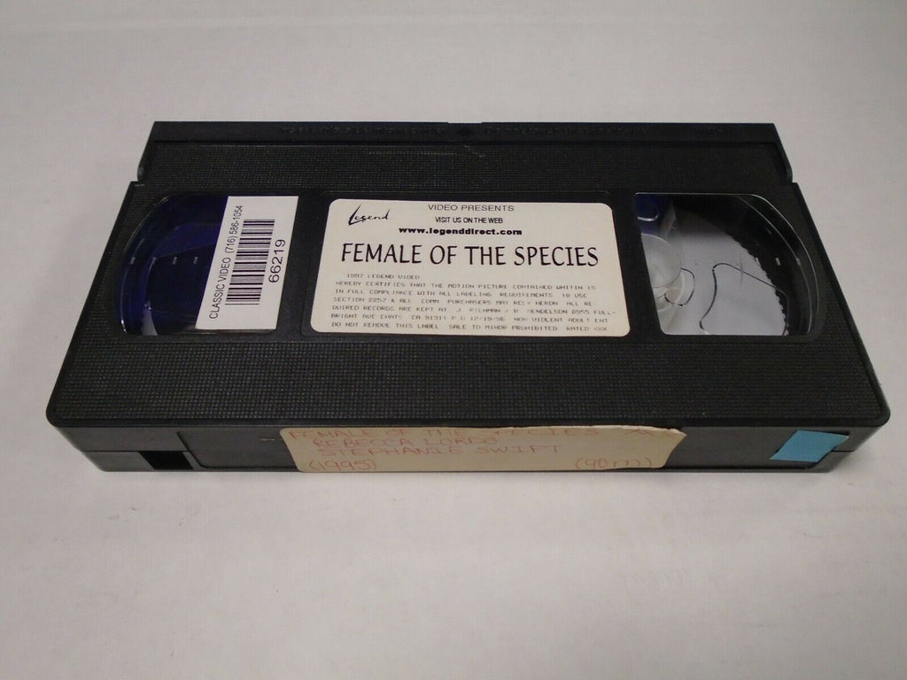 Female of the Species Rebecca Lords 1995 90mAdult VHS 050719AMP2