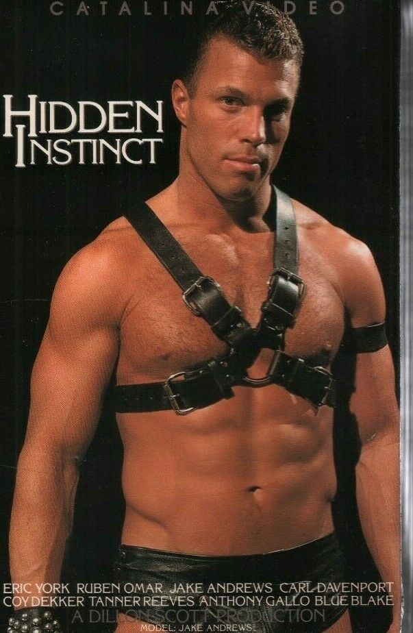 Instinct Eric York Ruben Omar Jake Andrews Jake Andrews Adult VHS 061819AMP2