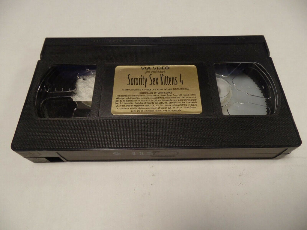 Sorority Sex Kits #4 VCA Video 2000 Adult VHS 051619AMP