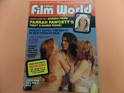 Adam Film World Magazine Farrah Fawcett's 1st X-Rated Movie vol.6 051216lm-ep - Used