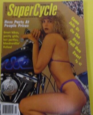 Super Cycle Magazine Bikes/Girls/Parties October 1991 18+ 111512lm-epa
