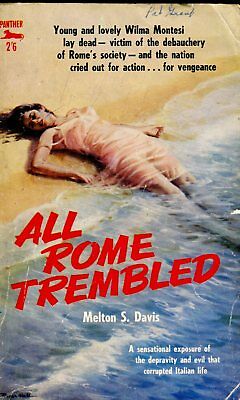All Rome Trembled Novel by Melton S. Davis 1959 042314lm-epa