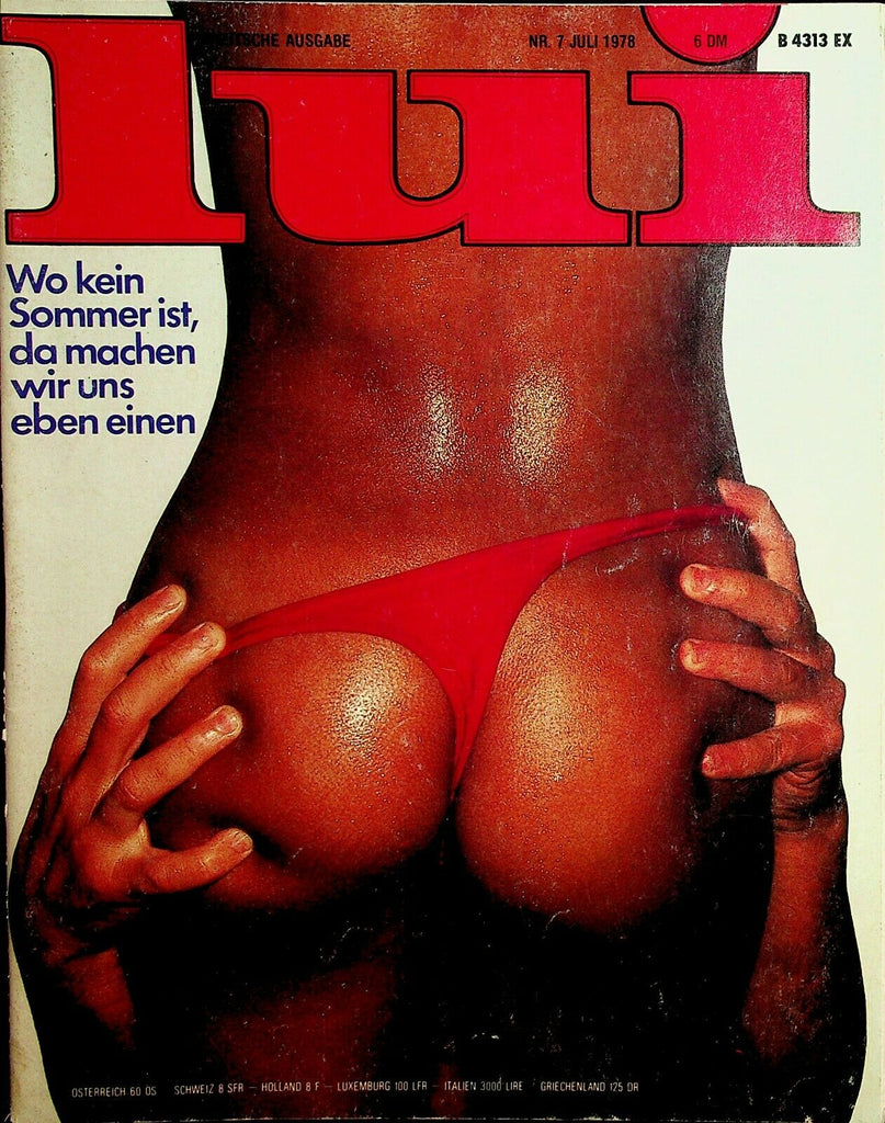 Lui German International Magazine #7 July 1978 022621lm-ep