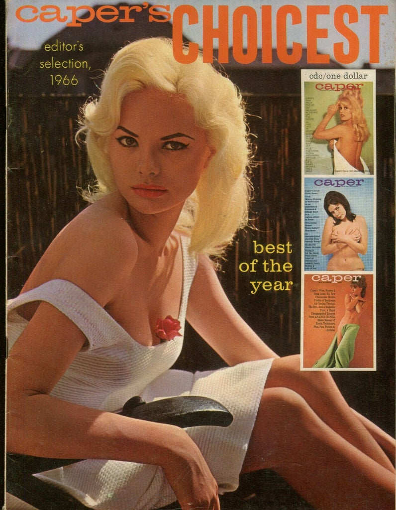 Caper's Choicest Magazine Centerfold Girl Joya 1966 112319lm-ep - Used