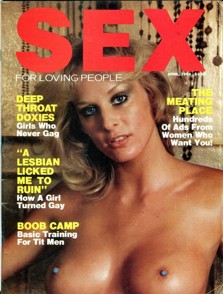 Sex Magazine Deep Throat Doxies April 1984 072419lm-ep