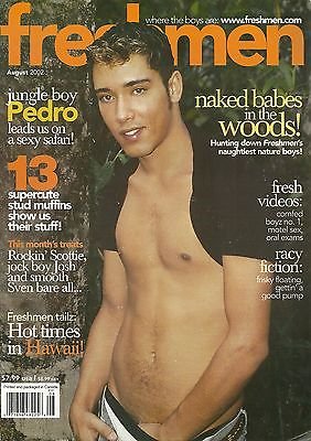 Pedro de Sousa l 13 Supercute Stud Muffins Show Us Their Stuff! l Gay Interest - August, 2002 Freshmen Magazine