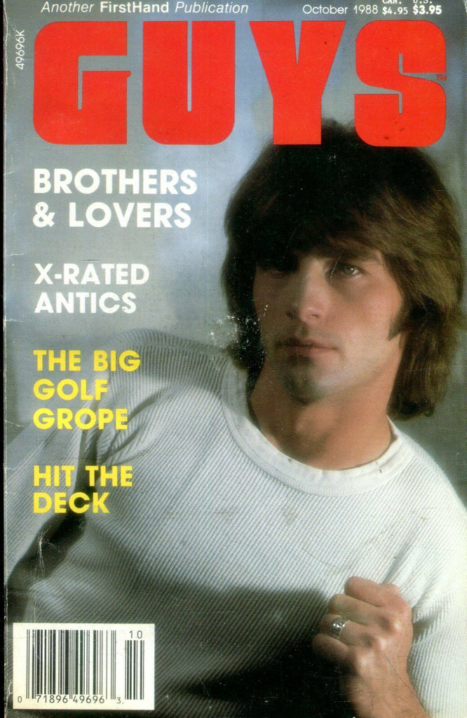 Guys Gay Digest X-Rated Antics October 1988 021019lm-ep