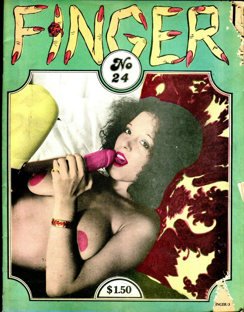 Finger Magazine Margot #24 1970's 060919lm-ep