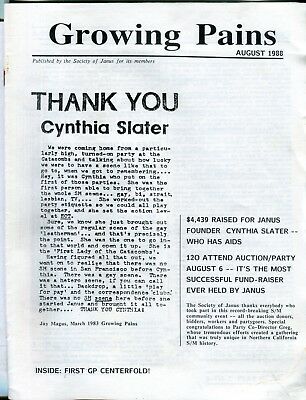 Growing Pains Fetish Newsletter Leather Weekend August 1988 082118lm-ep2